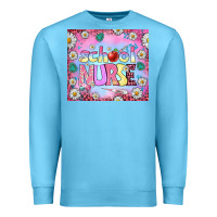 Ocean Blue school nurse tumbler Premium Sweatshirt - BundleAndBundleShop