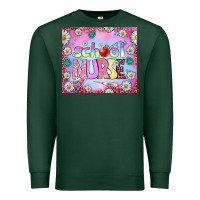 Sports Green school nurse tumbler Premium Sweatshirt - BundleAndBundleShop