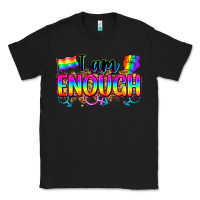 Black i am enough Classic Tee - Zillion Design Studio