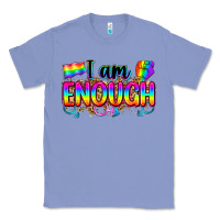 Colony Blue i am enough Classic Tee - Zillion Design Studio