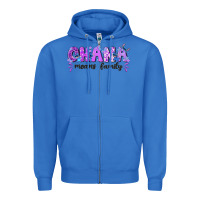 True Royal ohana means family with stitch Zipper Hoodie - texasbilliewilder