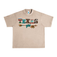 French Oak texas girl serape turquoise leopard cowhide arrow Urban Heavy Tee - Artiststas