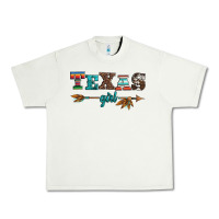 Pistachio texas girl serape turquoise leopard cowhide arrow Urban Heavy Tee - Artiststas