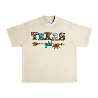 Sandshell texas girl serape turquoise leopard cowhide arrow Urban Heavy Tee - Artiststas