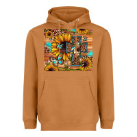 Meerkat cross sunflower butterfly Heavyweight Hoodie - JahusDesignShop