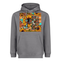 Storm cross sunflower butterfly Heavyweight Hoodie - JahusDesignShop