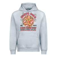 Heather Grey north pole baked fresh daily Urban Hoodie - MaliasSmallBusiness