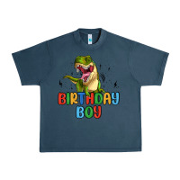 Midnight Navy birthday boy Urban Heavy Tee - MaliasSmallBusiness
