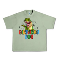 Oil Green birthday boy Urban Heavy Tee - MaliasSmallBusiness