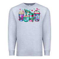 Heather Grey turtle coffee cups Premium Sweatshirt - Jasminsmagicworld