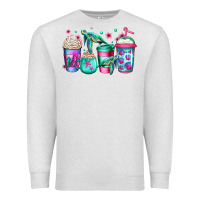 Oatmeal Heather turtle coffee cups Premium Sweatshirt - Jasminsmagicworld