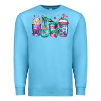 Ocean Blue turtle coffee cups Premium Sweatshirt - Jasminsmagicworld
