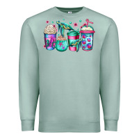 Seafoam turtle coffee cups Premium Sweatshirt - Jasminsmagicworld