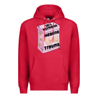 Cardinal let's normalize healing trauma Premium Hoodie - MaliasSmallBusiness