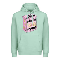 Seafoam let's normalize healing trauma Premium Hoodie - MaliasSmallBusiness