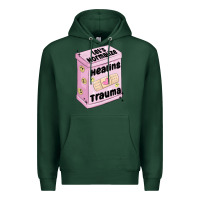 Sports Green let's normalize healing trauma Premium Hoodie - MaliasSmallBusiness