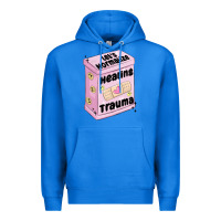True Royal let's normalize healing trauma Premium Hoodie - MaliasSmallBusiness