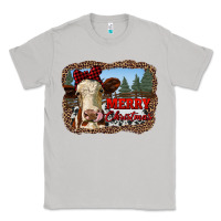 Moon Dust merry christmas heifer cow with farm Classic Tee - RanaPortraitStore