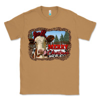 Toasted Coconut merry christmas heifer cow with farm Classic Tee - RanaPortraitStore
