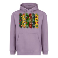 Lavender christmas brushstroke Heavyweight Hoodie - BundleAndBundleShop