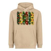 Mushroom christmas brushstroke Heavyweight Hoodie - BundleAndBundleShop
