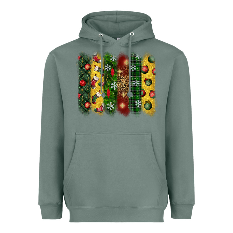 Christmas Brushstroke Heavyweight Hoodie by BundleAndBundleShop | Teevron