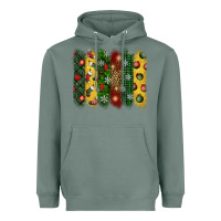 Sage christmas brushstroke Heavyweight Hoodie - BundleAndBundleShop