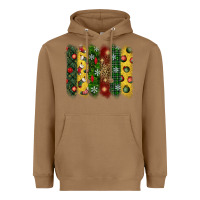 Toasted Coconut christmas brushstroke Heavyweight Hoodie - BundleAndBundleShop