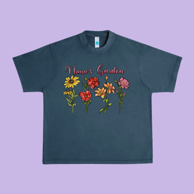 Urban Heavy Tee nana's garden
