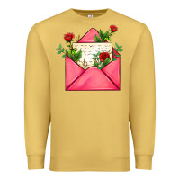 Antique Gold pink letter Premium Sweatshirt - AdoDesignShop