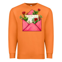 Carrot pink letter Premium Sweatshirt - AdoDesignShop