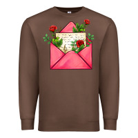 Chestnut pink letter Premium Sweatshirt - AdoDesignShop