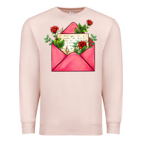 Pale Pink pink letter Premium Sweatshirt - AdoDesignShop