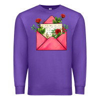 Purple pink letter Premium Sweatshirt - AdoDesignShop