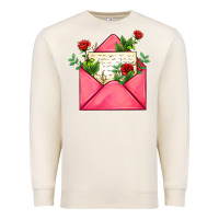 Sandshell pink letter Premium Sweatshirt - AdoDesignShop