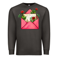 Smoke pink letter Premium Sweatshirt - AdoDesignShop
