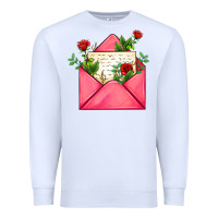 White pink letter Premium Sweatshirt - AdoDesignShop