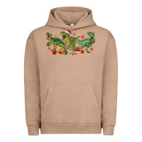 Pigment Burro christmas dinosaurs Urban Hoodie - MaliasSmallBusiness