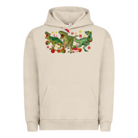 Pigment French Oak christmas dinosaurs Urban Hoodie - MaliasSmallBusiness