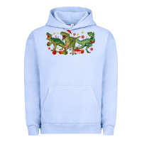 Pigment Grape Ice christmas dinosaurs Urban Hoodie - MaliasSmallBusiness