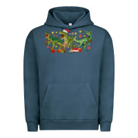 Christmas Dinosaurs Urban Hoodie | Teevron