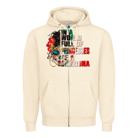 Sandshell in a world full of princesses be a chingona Zipper Hoodie - CTS Tumbler Store
