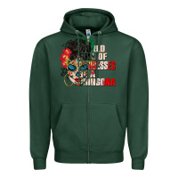 Sports Green in a world full of princesses be a chingona Zipper Hoodie - CTS Tumbler Store