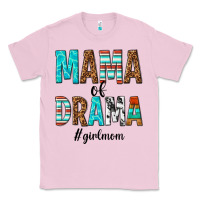 Bubblegum Pink mama of drama girl mom Classic Tee - texasbilliewilder