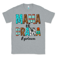 Heather Grey mama of drama girl mom Classic Tee - texasbilliewilder