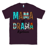Plum mama of drama girl mom Classic Tee - texasbilliewilder