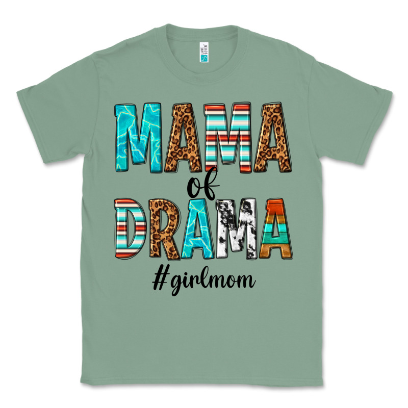 Mama Of Drama Girl Mom Classic Tee by texasbilliewilder | Teevron