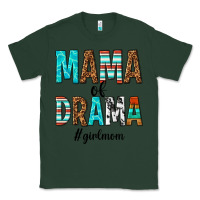 Sports Green mama of drama girl mom Classic Tee - texasbilliewilder