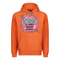 Carrot stop no energy vampires allowed Premium Hoodie - MaliasSmallBusiness