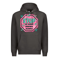 Smoke stop no energy vampires allowed Premium Hoodie - MaliasSmallBusiness